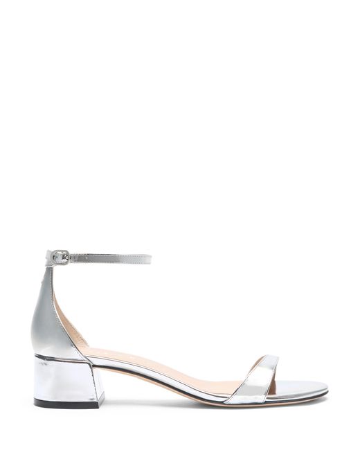 Stuart Weitzman White Nudist Block 35