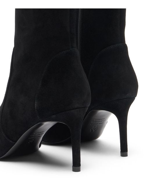 Stuart Weitzman Black Stuart Power Zip 75