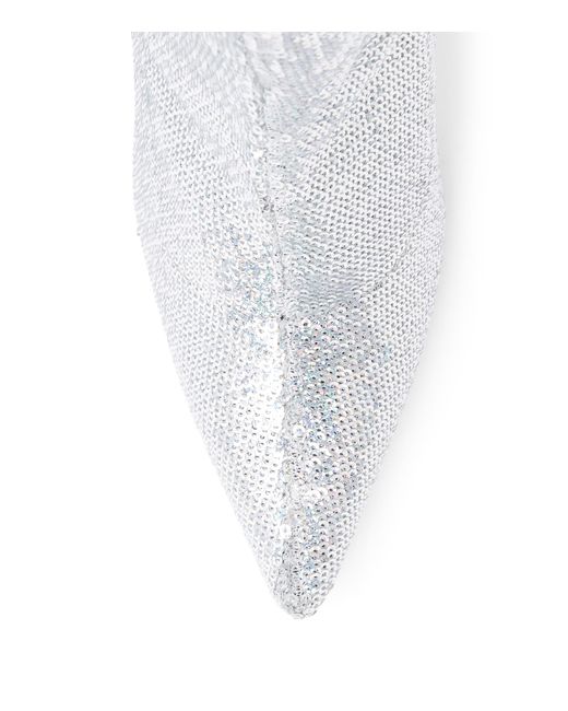 Stuart Weitzman White Stuart 85 Stretch Bootie