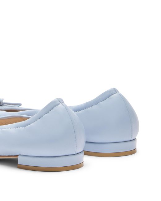 Stuart Weitzman Blue , BRIA BALLET FLAT, LOAFER UND FLACHE SCHUHE,