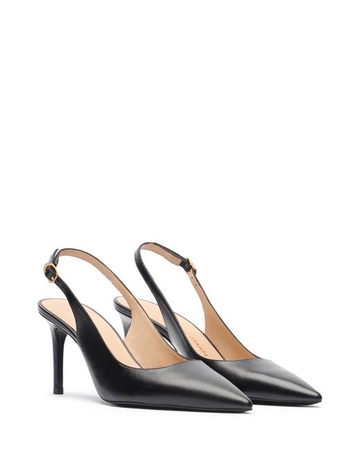 Slingback Stuart Power 75 Stuart Weitzman de color Black
