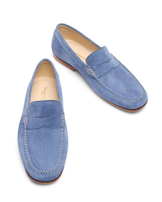 Stuart Weitzman Blue Brady for men