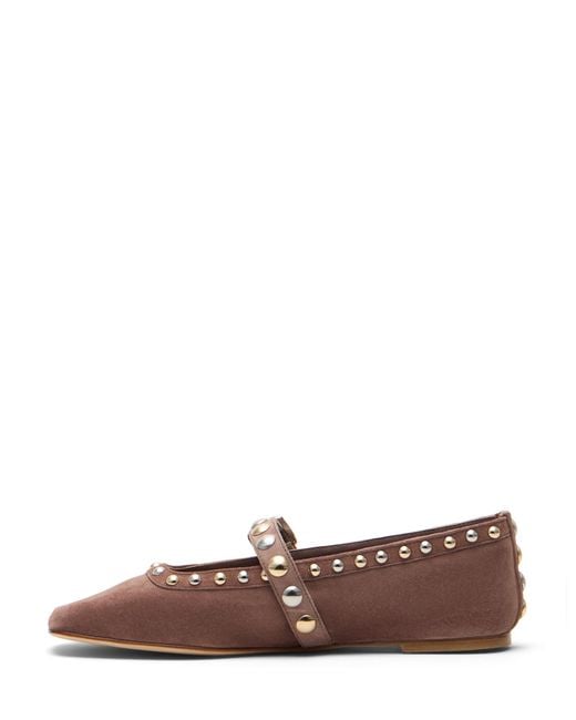 Stuart Weitzman Brown Perry Mary Jane