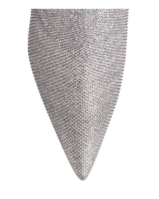 Stuart Weitzman Gray Xcurve 85 Slouch Boot