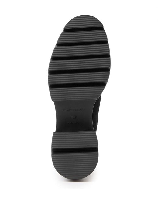 Stuart Weitzman Black Chic Mini Heel Booties For