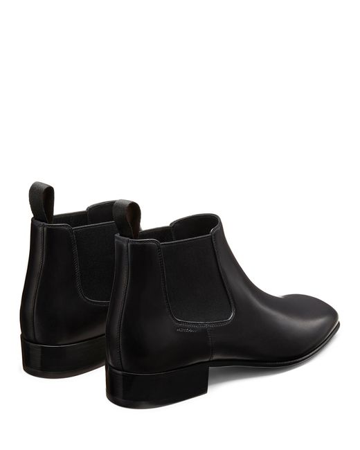 Stuart Weitzman Black Adwin for men