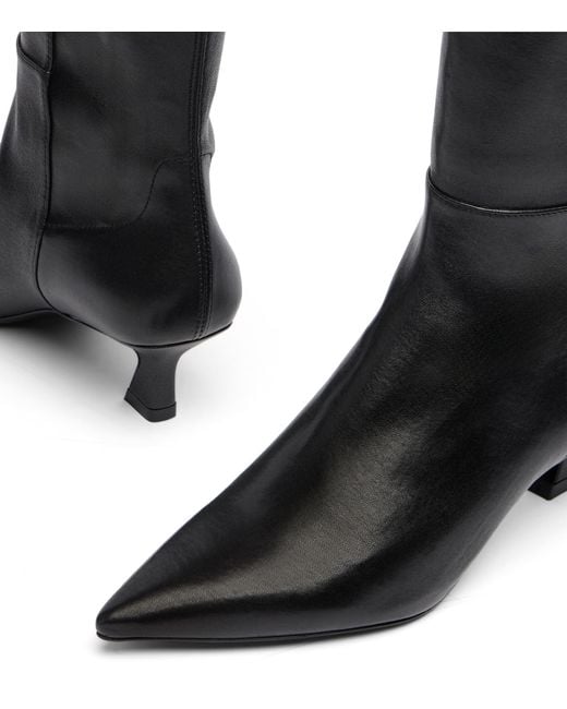 Stuart Weitzman Black 5050 Vinnie Boot 50