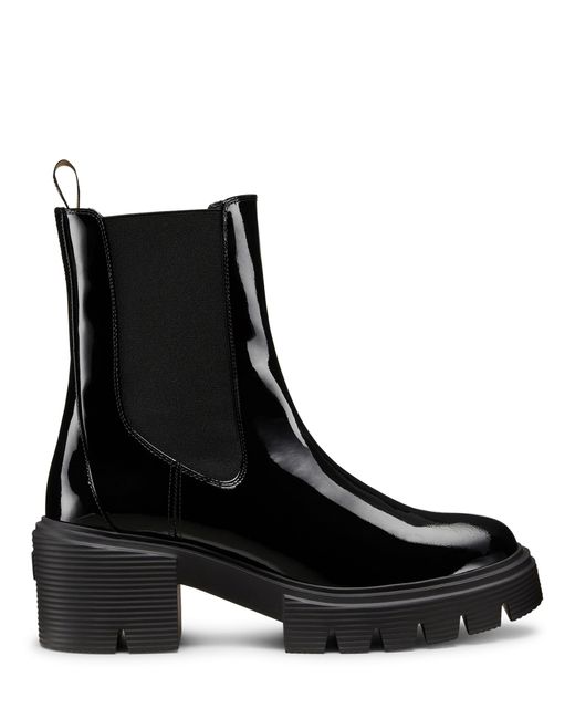 Stuart Weitzman Black Soho Chelsea Bootie