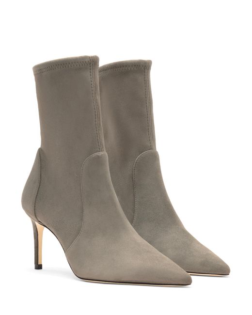 Stuart Weitzman Natural Stuart Power Bootie 75