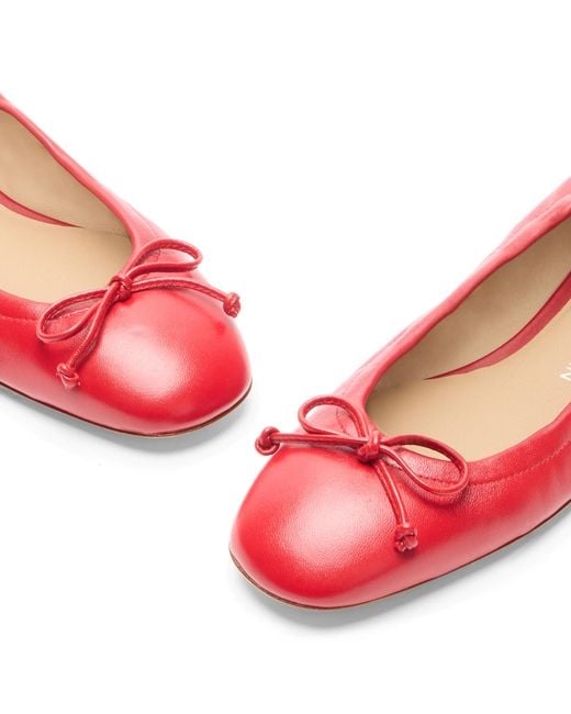 Stuart Weitzman Red , BRIA BALLET FLAT, LOAFER UND FLACHE SCHUHE,