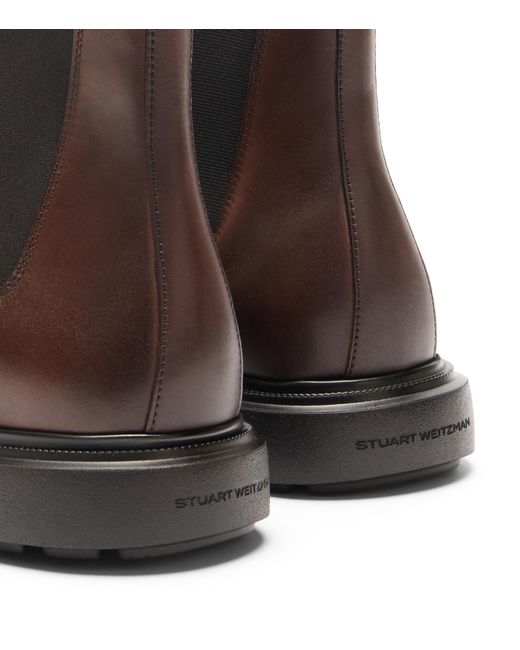 Stuart Weitzman Brown Amos for men