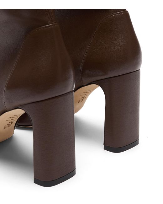 Stuart Weitzman Brown Babette Stiefelette 85