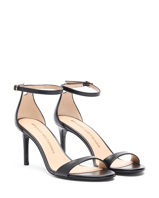 Stuart Weitzman Metallic Nudist Ii Sandal 75