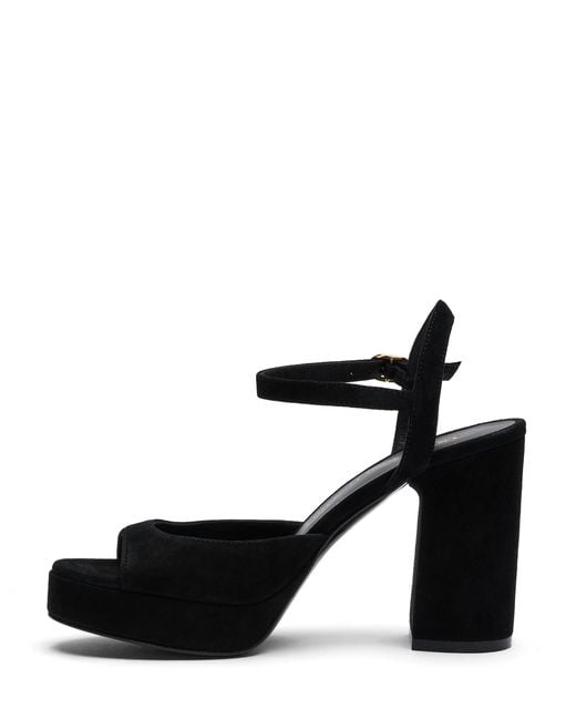Stuart Weitzman Black Dayna Ii Platform