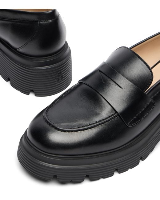 Stuart Weitzman Black Hudson Lite Loafer