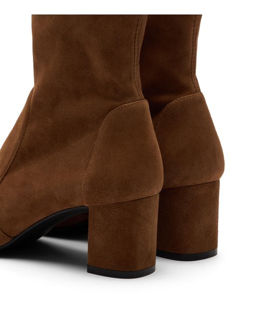 Stuart Weitzman Brown Lucie Bootie