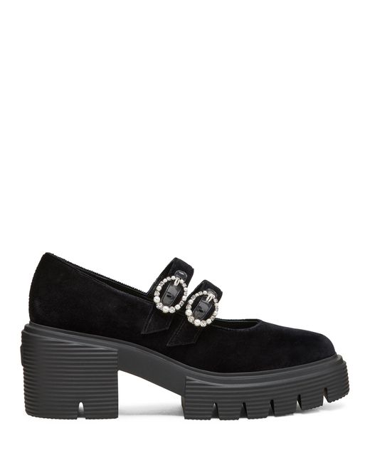 Stuart Weitzman Black Soho Leighton Mary Jane