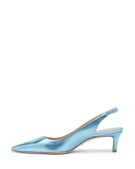 Stuart Weitzman Blue Stuart 50 Slingback Pump