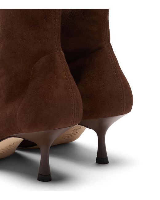 Stuart Weitzman Brown Madison Stiefelette 60
