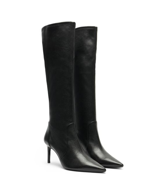 Stuart Weitzman Black Stuart Power Boot 75