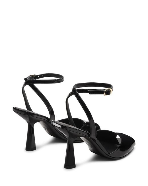 Stuart Weitzman Black Val Sandal 85