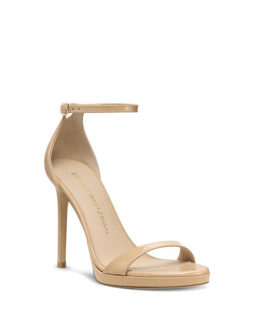 Stuart Weitzman Natural Nudist Platform