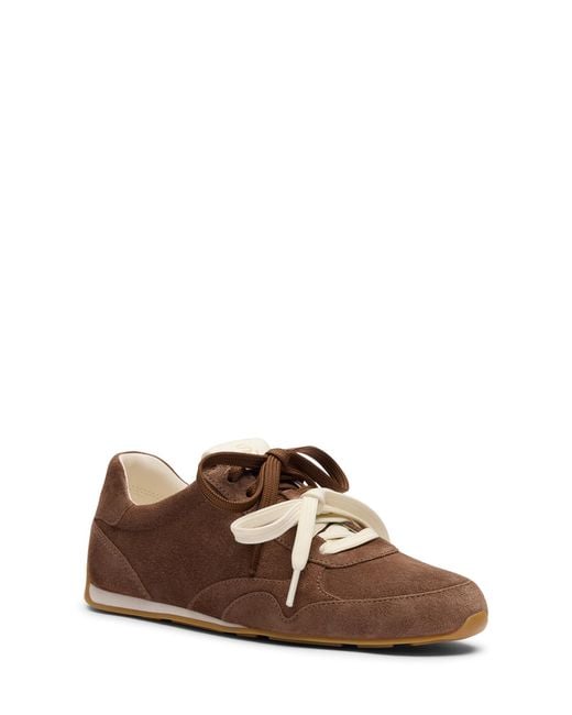 Stuart Weitzman Brown Bond Sport Sneaker