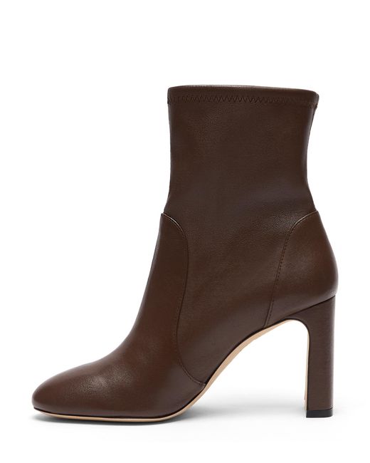 Stuart Weitzman Brown Babette Stiefelette 85