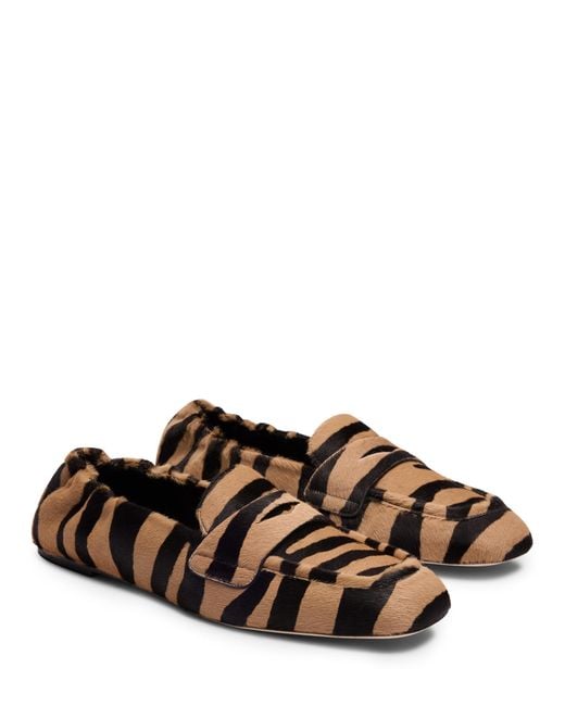 Stuart Weitzman Brown Bryant Loafer
