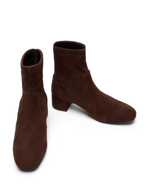 Stuart Weitzman Brown Maeve Bootie