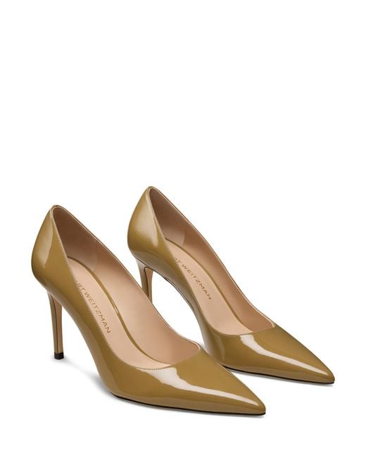 Stuart Weitzman Metallic Stuart Power 85