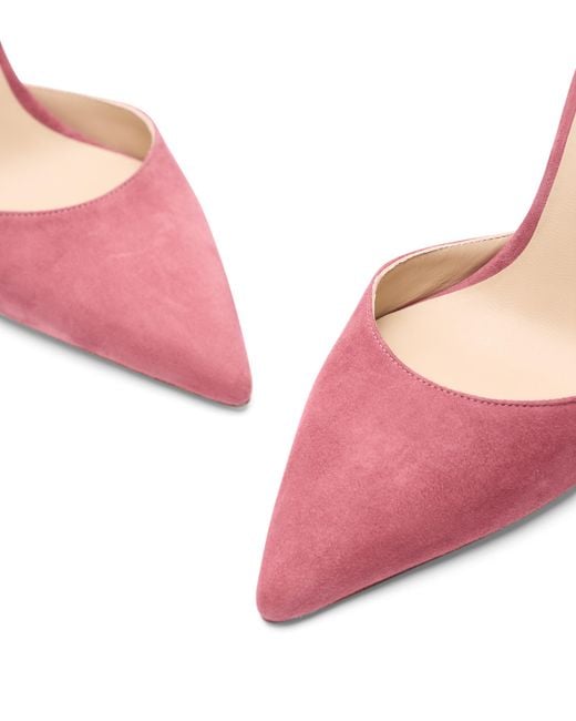 Stuart Weitzman Pink Stuart Power Strap 85