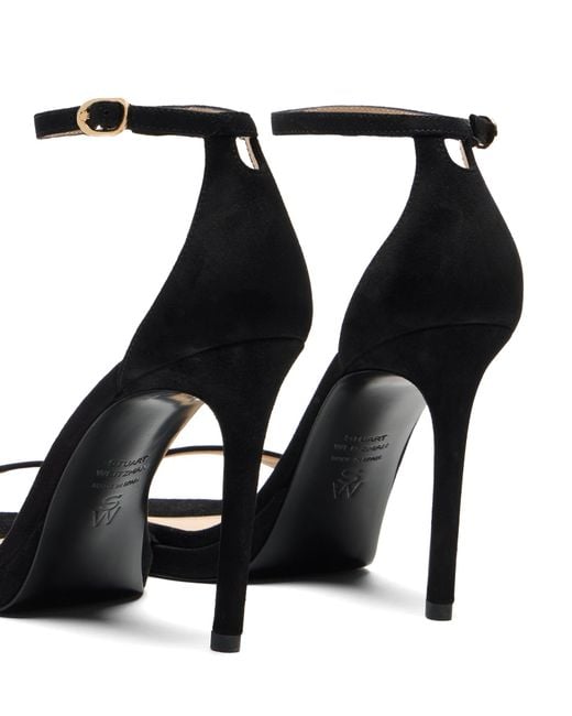 Nudist Platform Stuart Weitzman en coloris Black