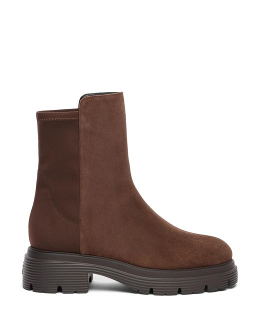 Stuart Weitzman Brown 5050 Hudson Lite Bootie