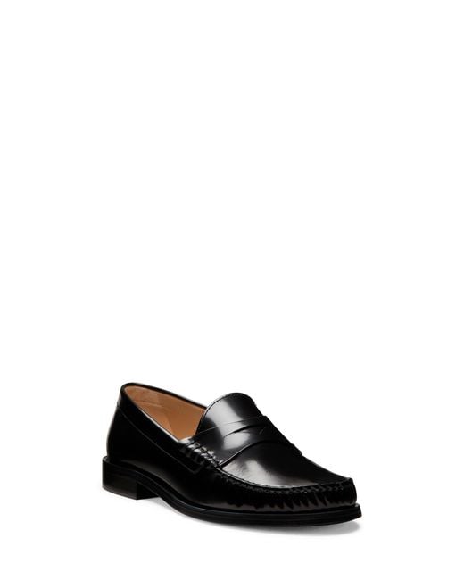 Stuart Weitzman Black Lottie Loafer