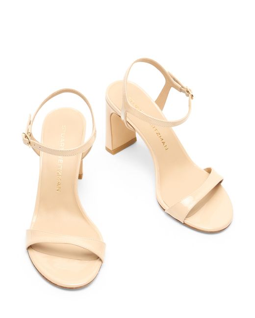 Stuart Weitzman Natural Babette 85