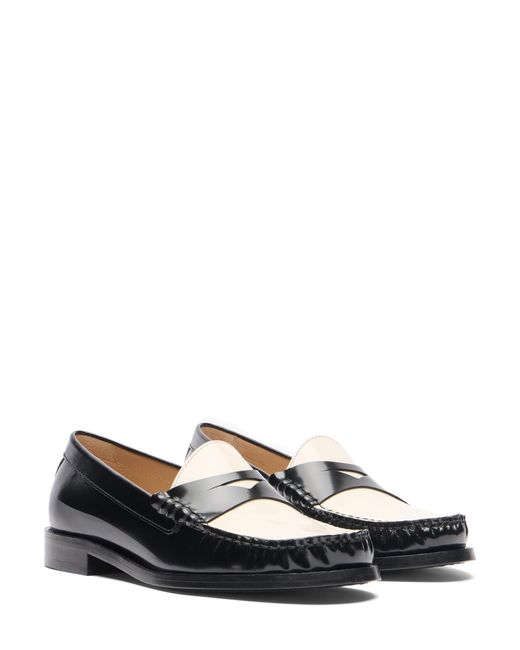 Stuart Weitzman Black Lottie Loafer