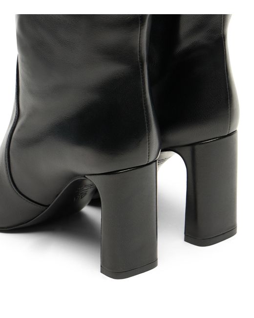 Stuart Weitzman Black Babette Tubo Boot 85