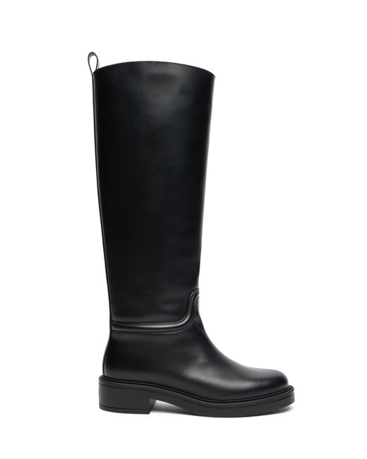Stuart Weitzman Black Celia Riding Boot