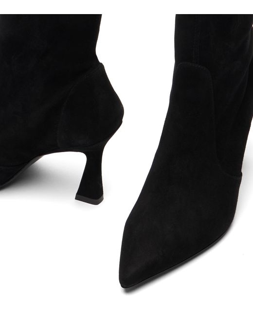 Stuart Weitzman Black Vinnie Bootie 85