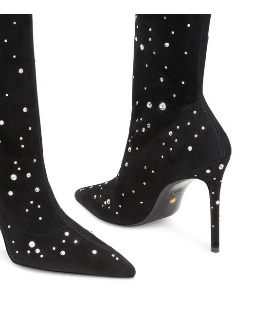 Stuart Weitzman Black Stuart Cosmic 100 Bootie