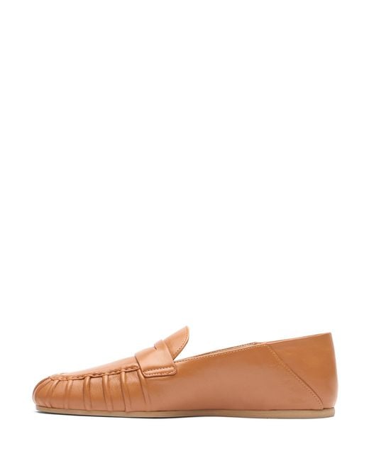 Stuart Weitzman Brown Brooks Loafer