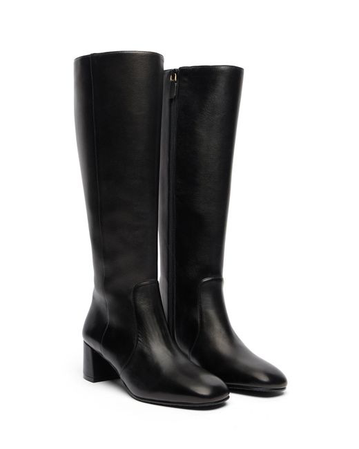 Maeve Zip Boot Stuart Weitzman en coloris Black