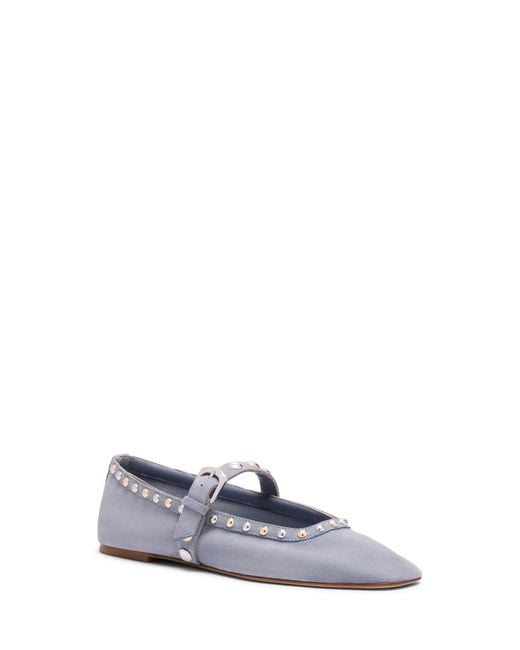 Stuart Weitzman White Perry Mary Jane