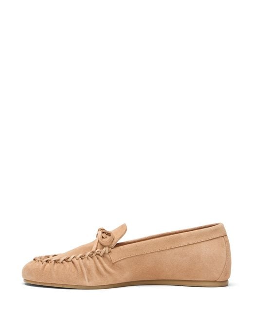 Stuart Weitzman Natural Loafers
