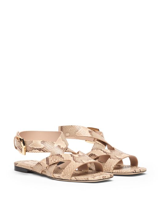 Stuart Weitzman Natural Sai Sandal