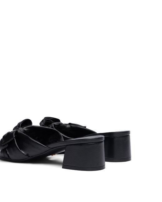 Stuart Weitzman Black Sofia 45 Slide