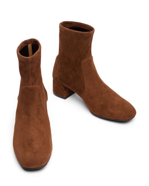 Stuart Weitzman Brown Maeve Bootie