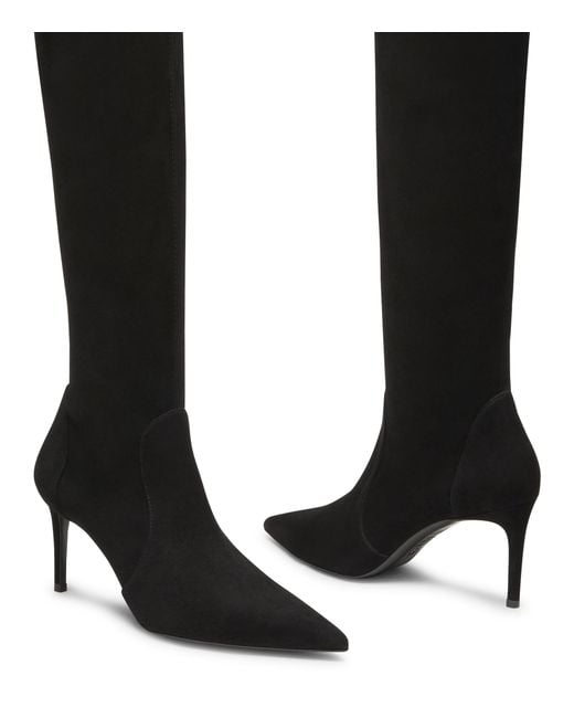 Stuart Weitzman Black Stuart Power Boot 75