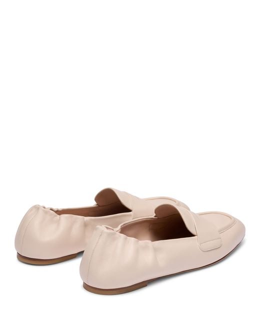 Stuart Weitzman Natural Bryant Loafer